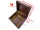 Luxury Custom Rectangle Jewelry Necklace Badge Cufflink Wooden Gift Box