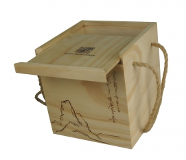 Tea box with sliding lid-S