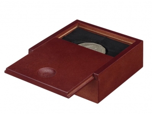 Sliding-coins display boxes