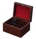 12-count Essential Oil Box:Brass inser