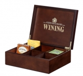 6 compartment teabags box